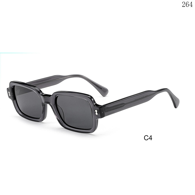 Dachuan Optical HS2851 China Supplier Hot Sale Vintage Acetate Sun Shades Óculos de sol with UV400 Lens (9)